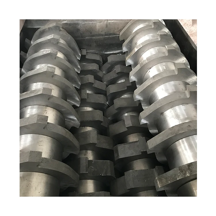 
High efficiency plastic waste cutting recycle four shaft shredder 