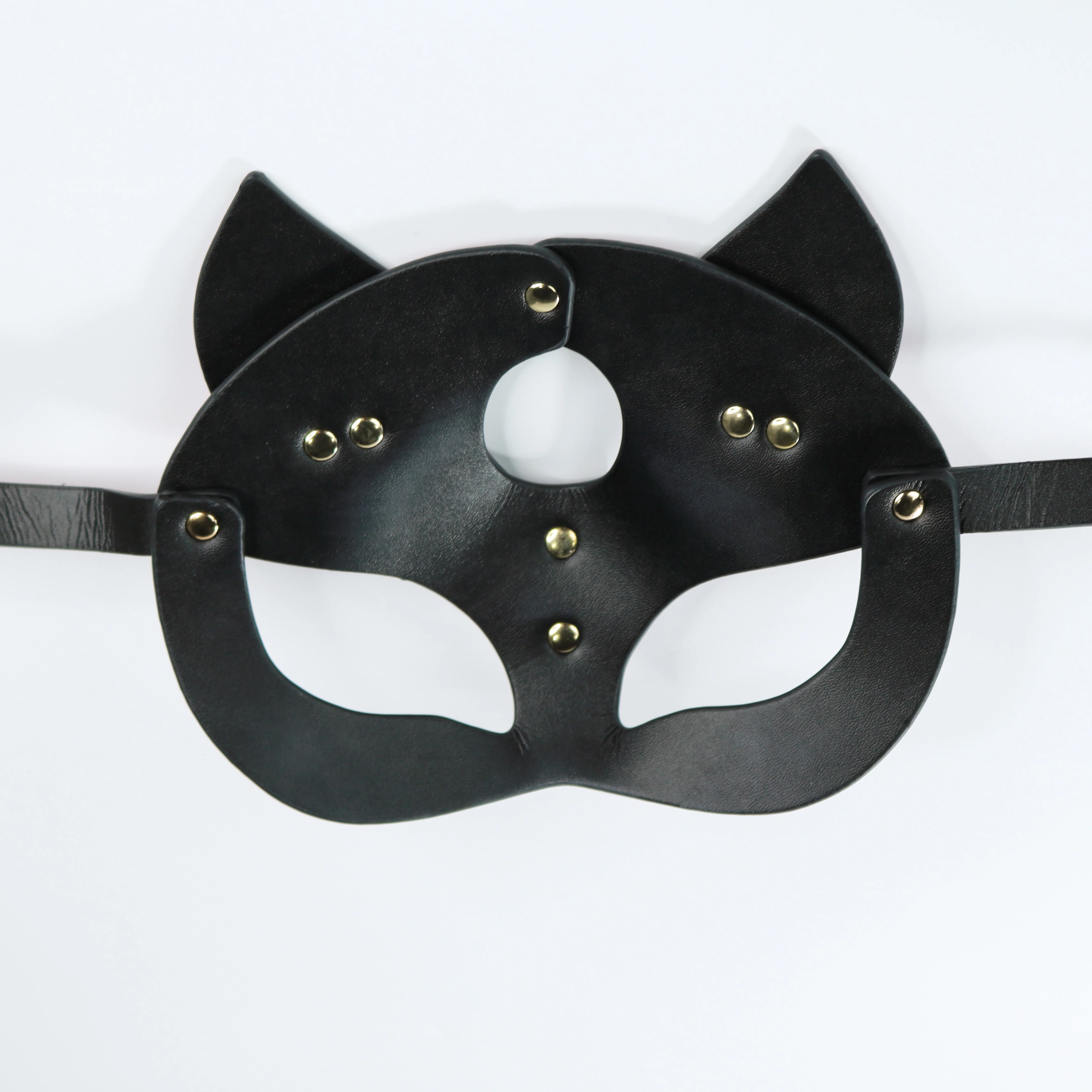 High Quality Leather Bad Cat Mask SM Kitten Mask