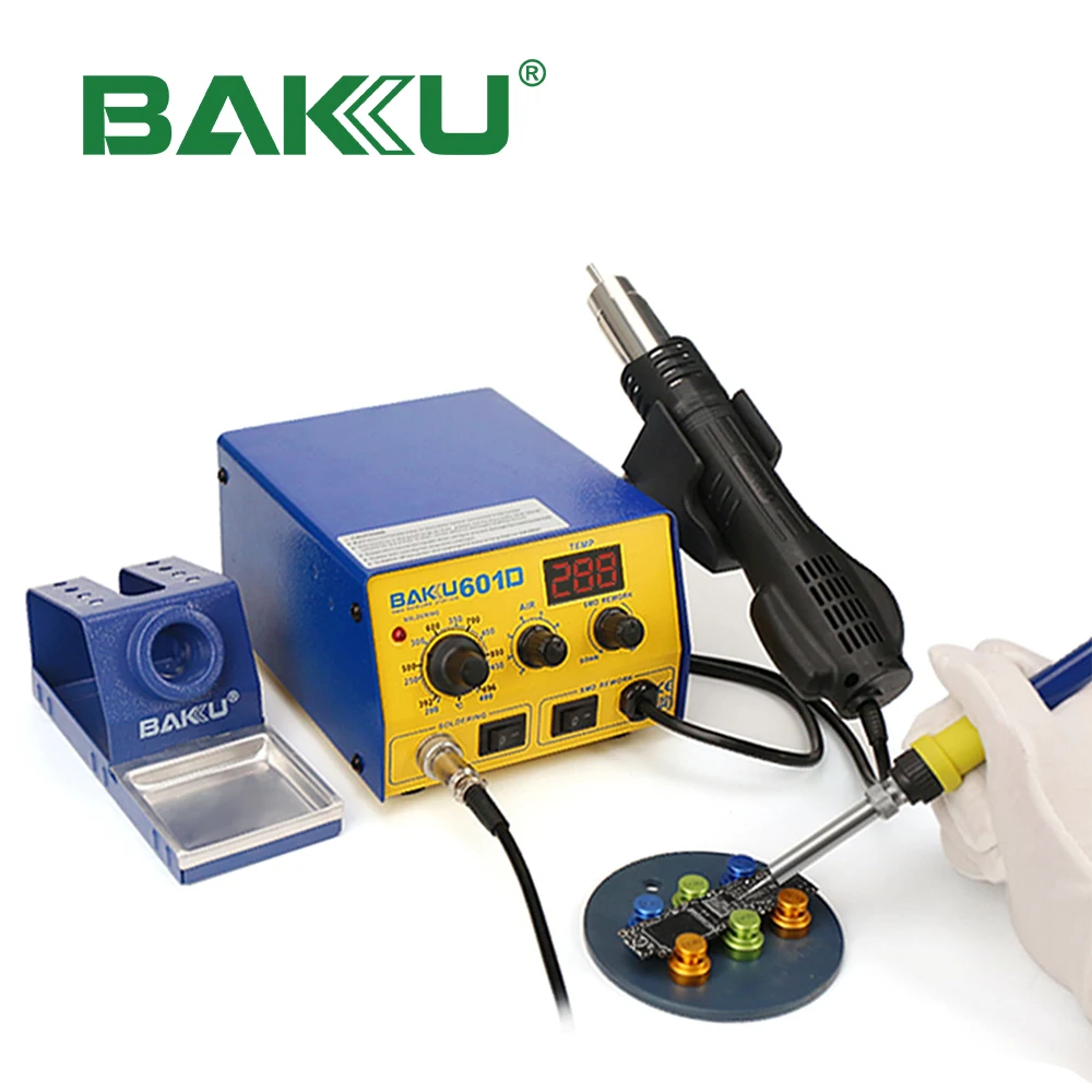 Горячая Распродажа! Инструмент для сварки BAKU 601D светодиодный цифровой дисплей estacion de Heat долговечная паяльная станция