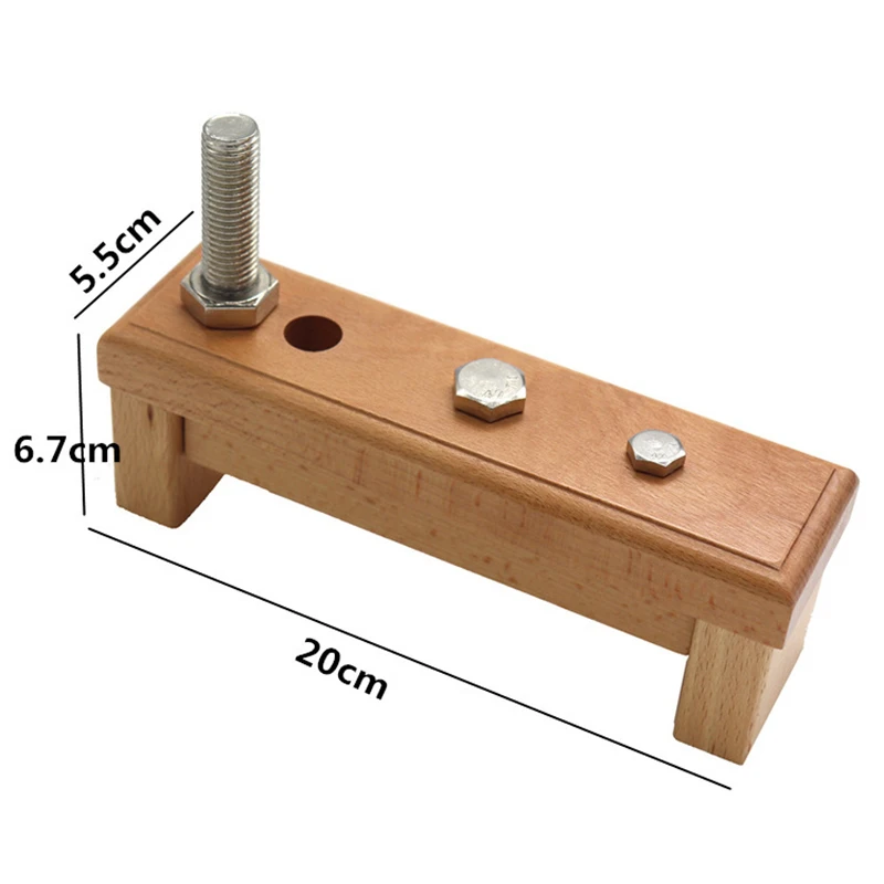 Montessori Screw Materials Basic Skills Educational Learning Toys