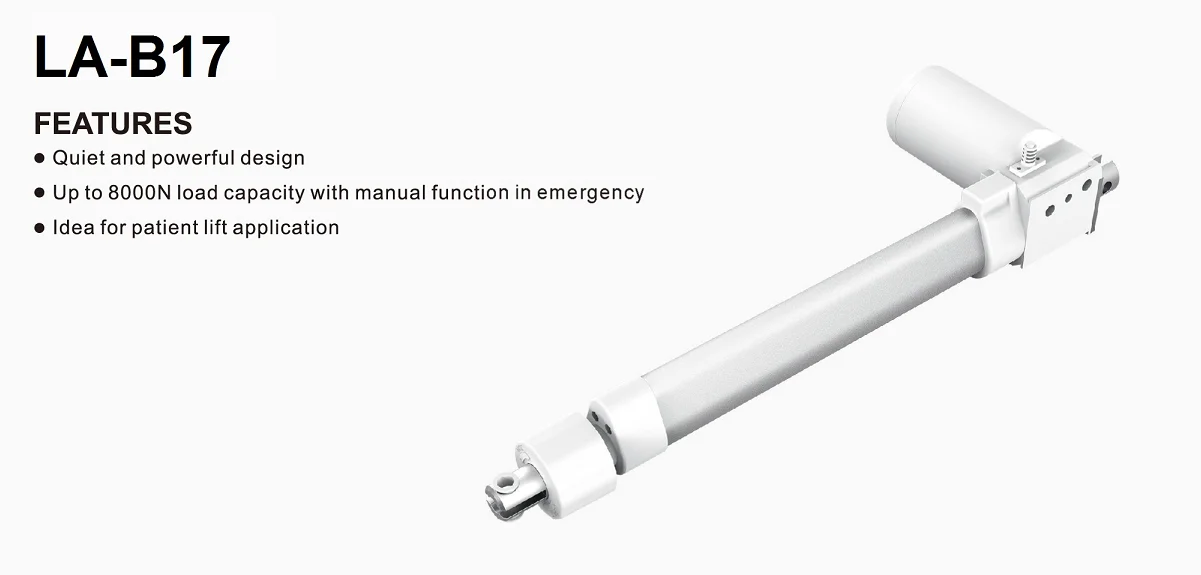 Summit LA-B17 Linear Actuator with Manual Function for medical