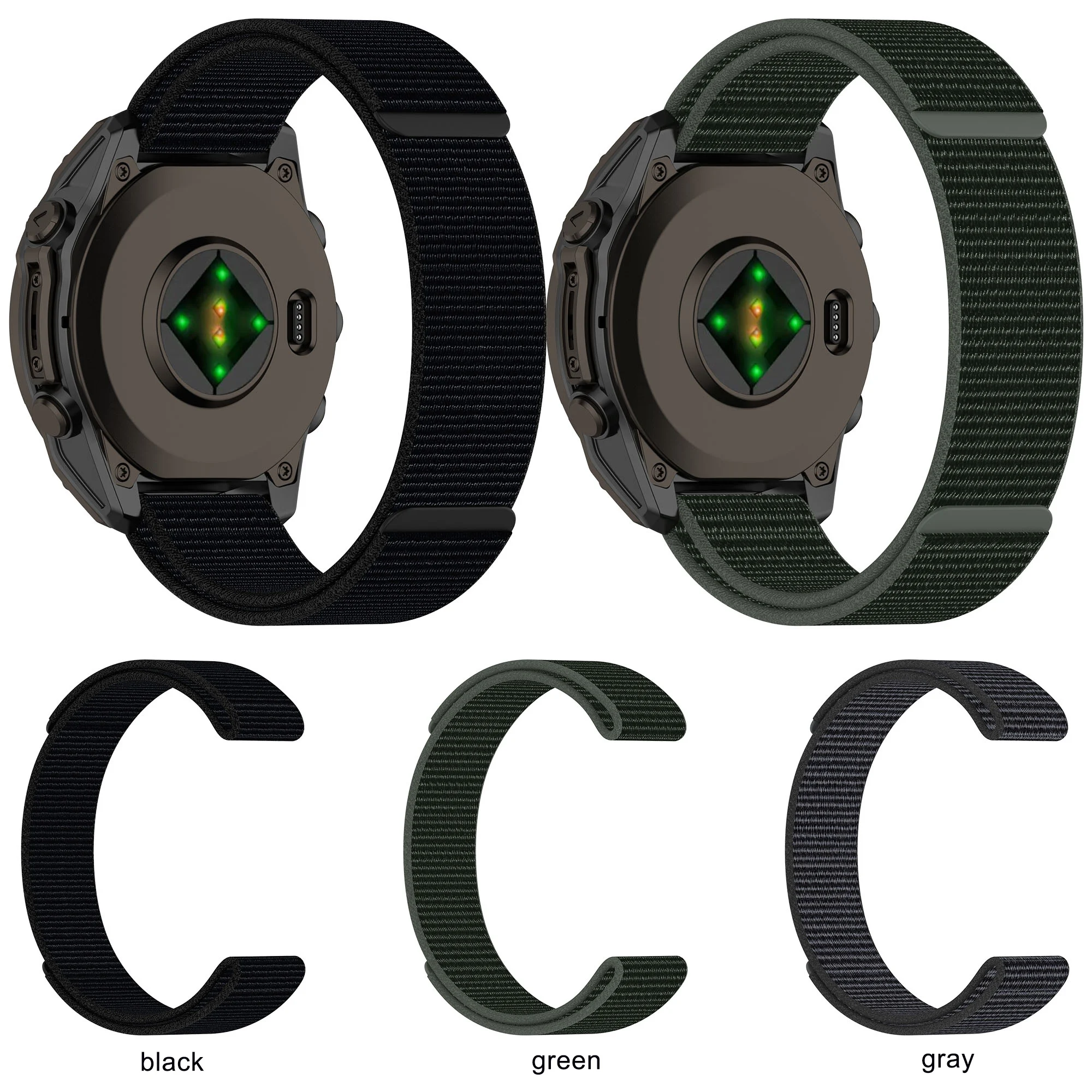 Новый продукт Нейлоновый ремешок для часов Garmin Fenix 8 7 6 5 43 мм 51 Замена 20 22 26