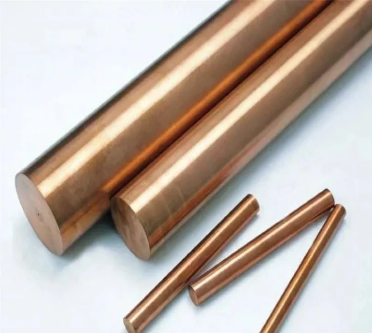 C12200 C18980 C15715 C1100 99.95% Pure Copper Rod Round Brass Copper Bars Copper Rod