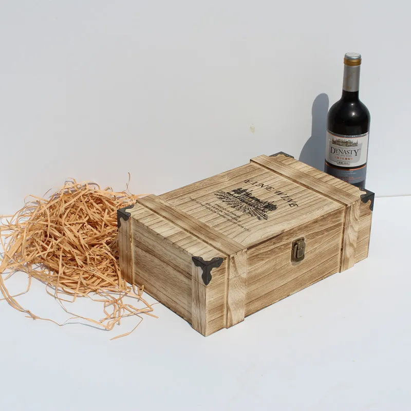 Rustic Wedding Wine Box Wine Capsule Wine Box Ceremony Gift for Bride