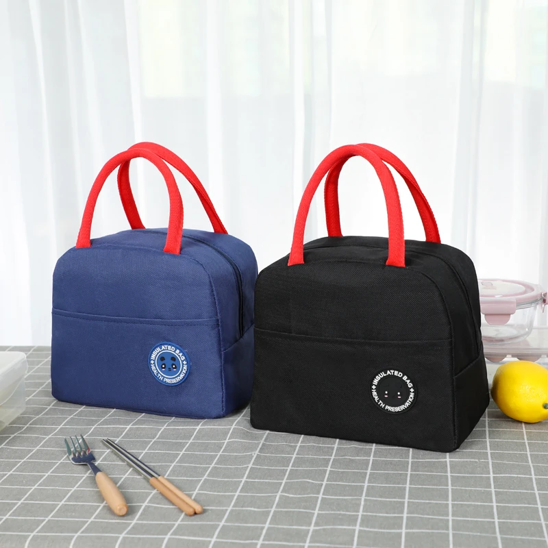 
600D Material Lunch Tote Bag Recycled Wholesale Thermal Insulated Cooler Bags 
