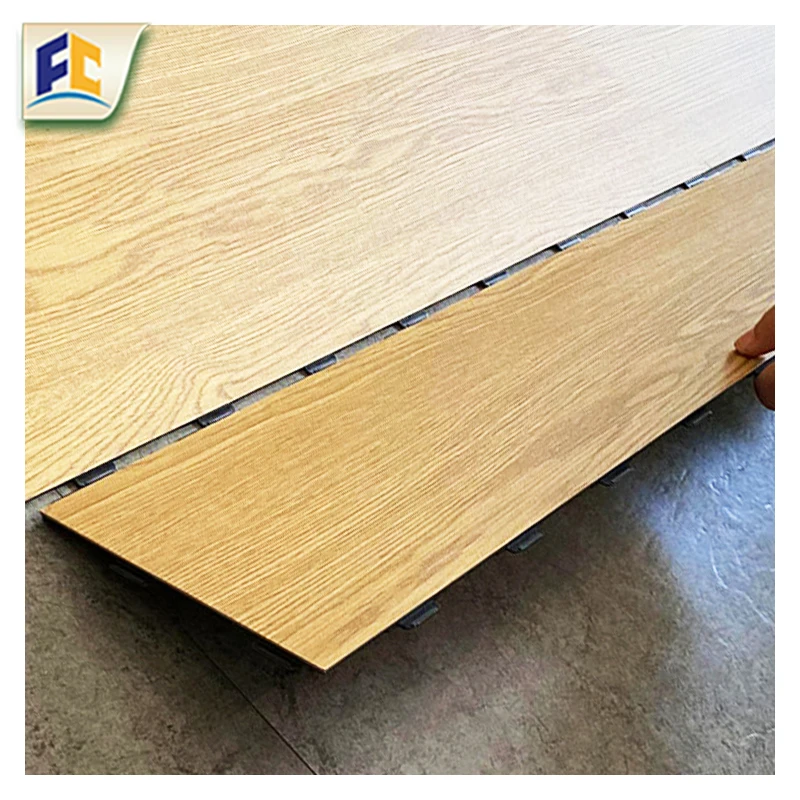 Waterproof Luxury Vinyl For Indoor Decor Elegant Interior Oak Tiles High-Quality Bamboo Click Planks SPC Garage Plastic Flooring