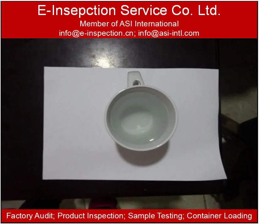 Inspection agent Amazon FBA Ceramic mug Bowl Pre Shipment Inspection Service Final Random Inspection in China