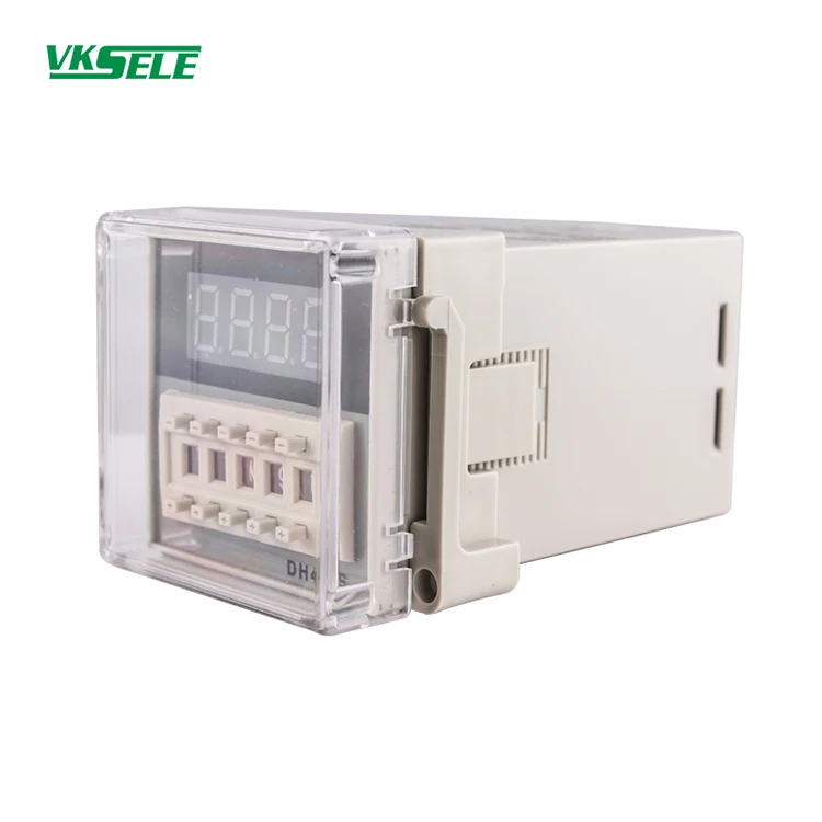 DH48S 0.1s to 99h 24V 110V  220V Digital repeat cycle timer relay