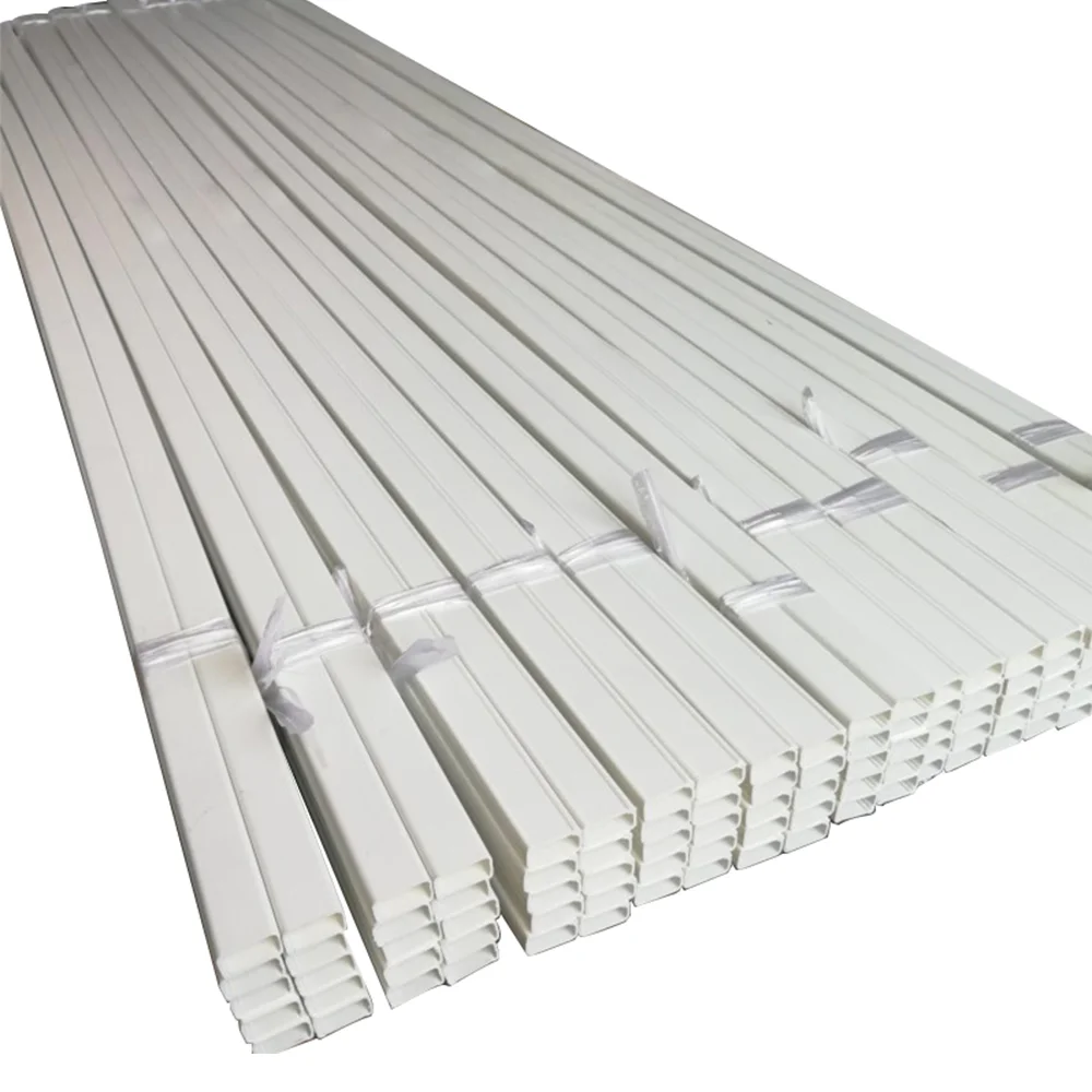 China Factory Various Size Wholesale Insulation Electrical Wiring Ducts Trunking Plastic PVC Cable Tray