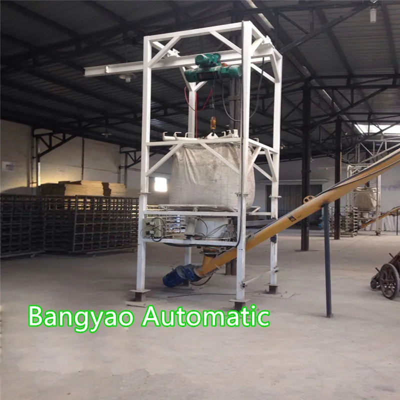 Super Sack Discharge Station Jumbo Bag Discharger 1000kg Big Bag Unloader