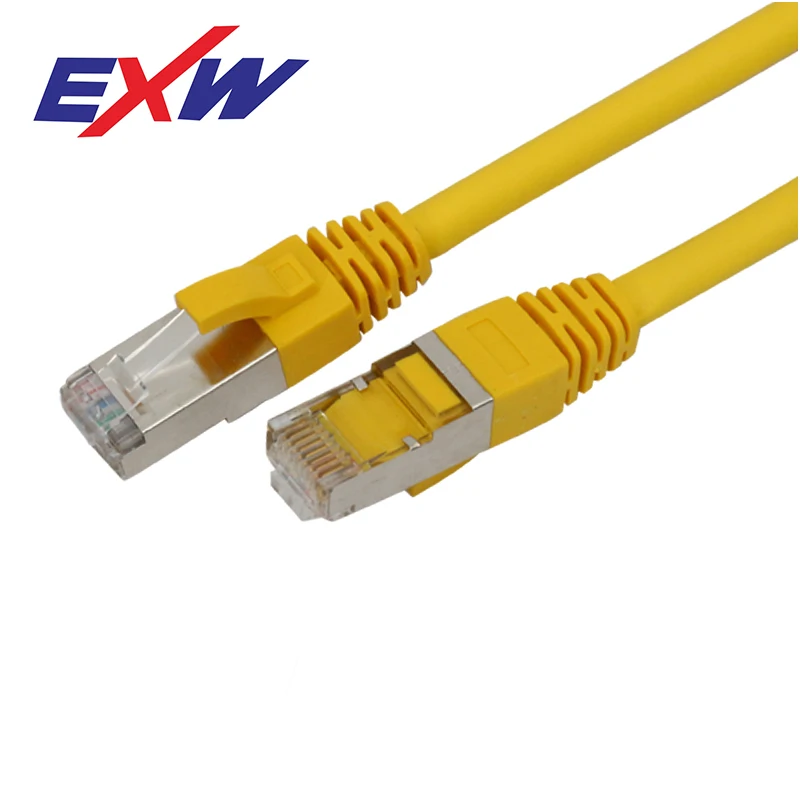  Красный SSTP Cat5E Cat6 RJ45 кабель соединительный Lan-Кабель Соединительный шнур