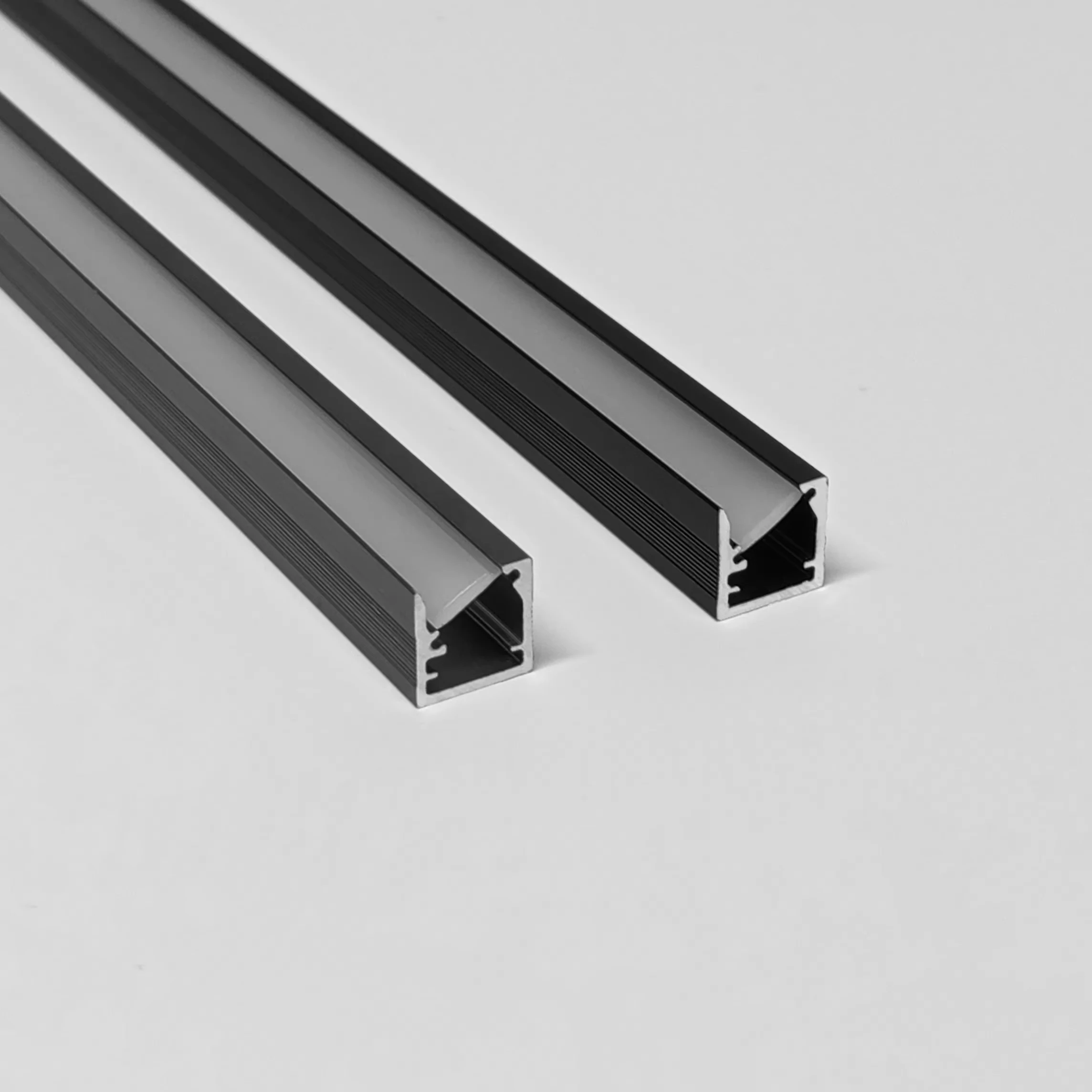 W10*H10 LED Profile Light Built-in Lamp with Full Hidden Edge 45 Degree Oblique Luminescent Profil