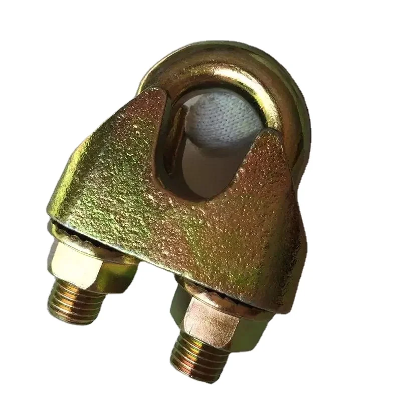 High quality malleable steel galvanized DIN1142 wire rope clip