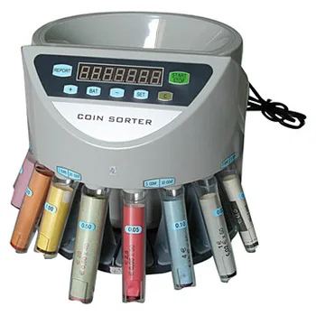 EC60 usd euro  France desktop coin counting machine quantity Coin Sorter