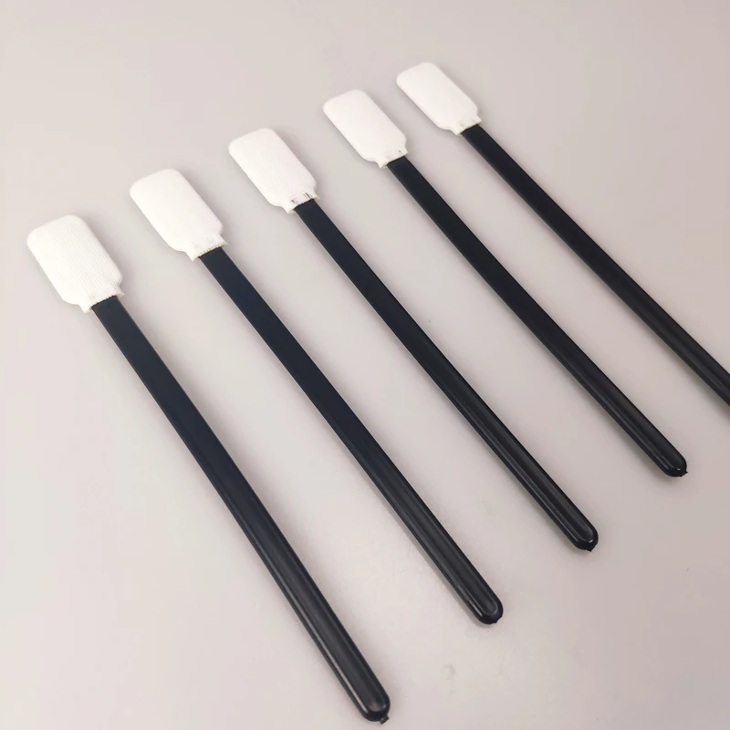 5 Inch Lint Free Rectangle Tip Polyester Swab Auto Electrics Job Using Cleanroom Swab
