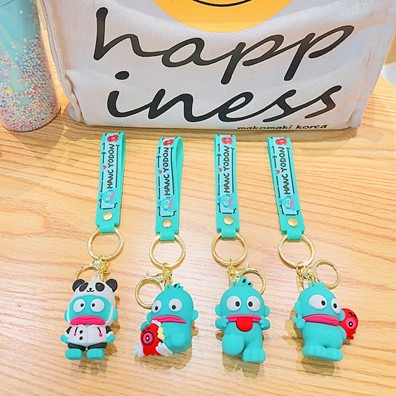 Cute clown fish backpack key chain pendant wholesale ins small gift doll school bag pendant key ring