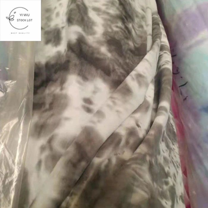 Китайская текстильная трикотажная махровая ткань для одежды, красящая ткань, оптовая продажа