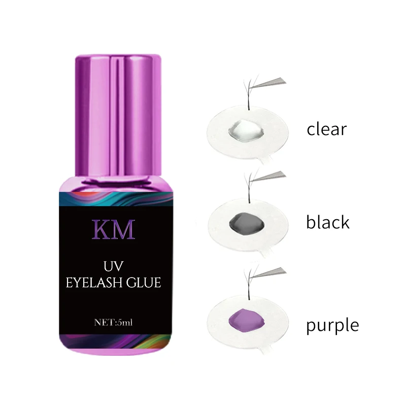 Wholesale glue factory UV LED lash glue UV gel for LED eyelash extension