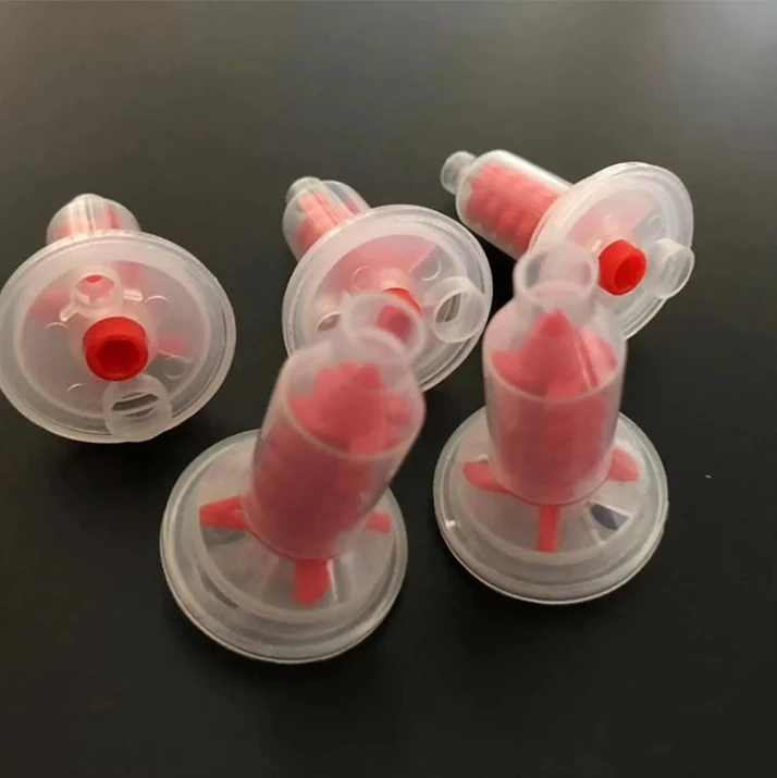 Dentistry Material Dental Impression Nozzles Dynamic Mixing Tips Dentist Silicon Rubber Head Pentamix Mixing Machine