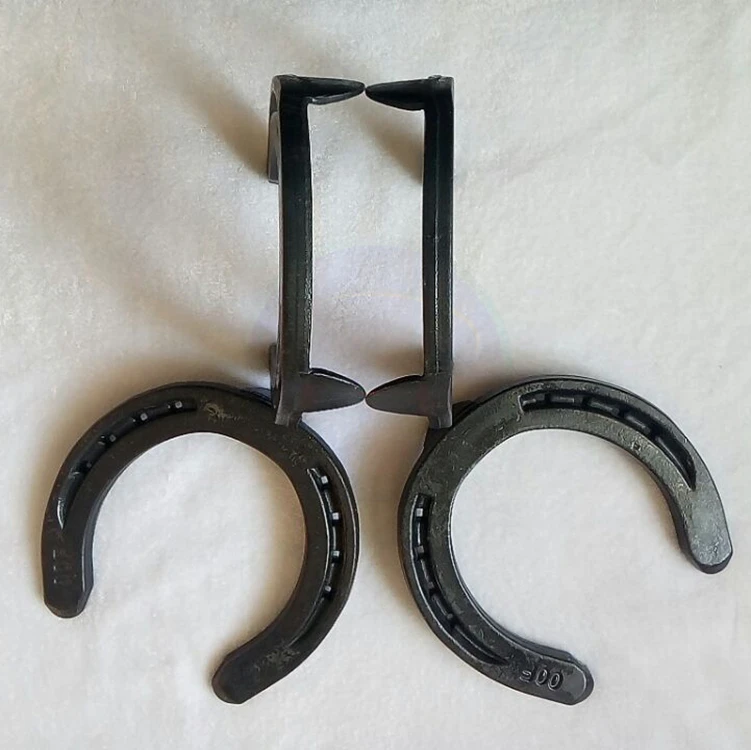 
direct from the horseshoe factory qingdao wholesale best metal horsesshoe set 