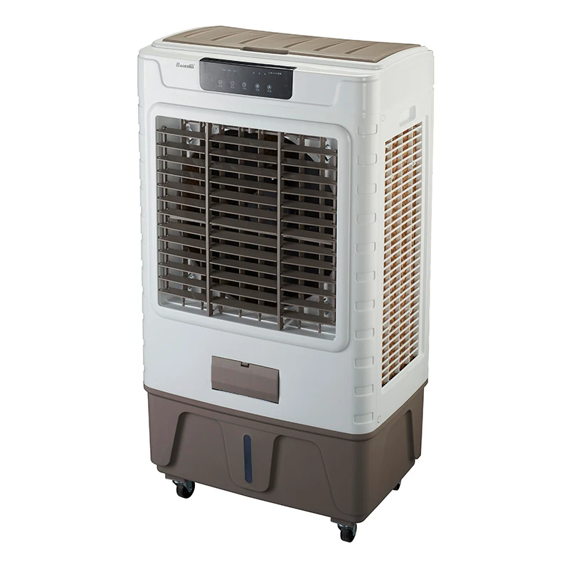 Huge water tank 45L  Easy Movable Industrial Commercial Evaporative Water Air Cooler for super mall