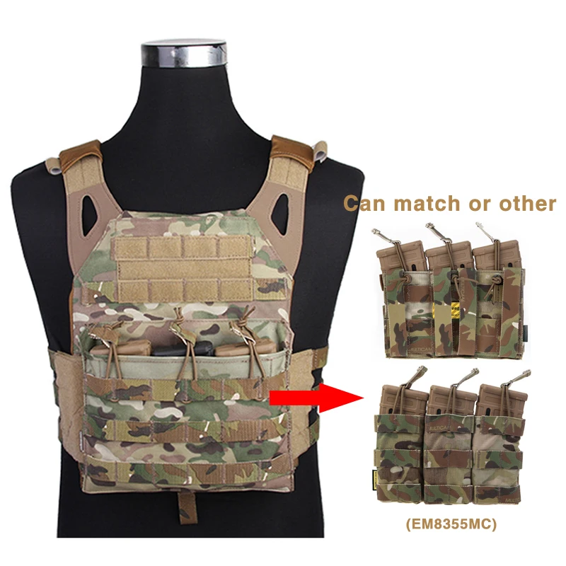 
Emersongear Magazine Pouch Molle Chest Rig Tactical Vest Military Equipment Tactical Vest 