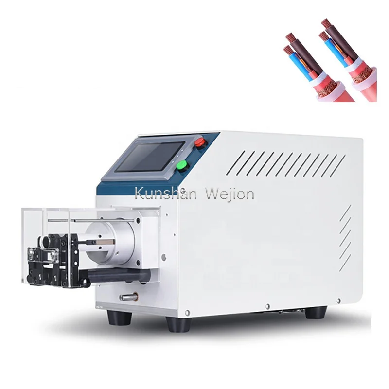 electrical coaxial wire stripper large coax cable cutting stripping machine peeling machine applicable for dia 3-25mm