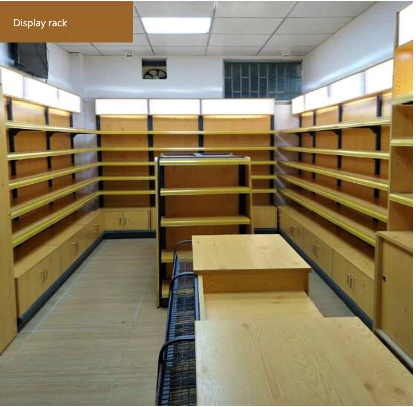 Modern design Gondola shelving supermarket | exhibition gondola