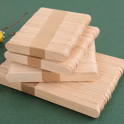 wholesale factory high quality Wooden Lolly Sticks Popsicle color Stick Crafts for Kids