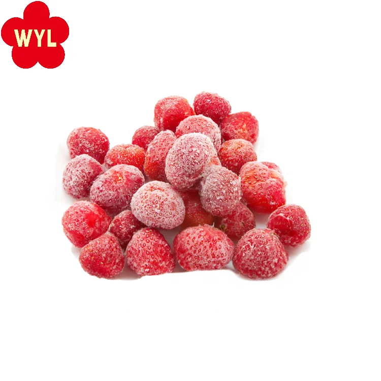 Iqf Frozen sweet strawberries of high quality are available wholesale and retail