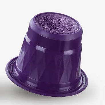 Hanlin Top Quality Empty plastic Coffee Capsule Made by Food Grade Aluminum Foil Laminated Paper