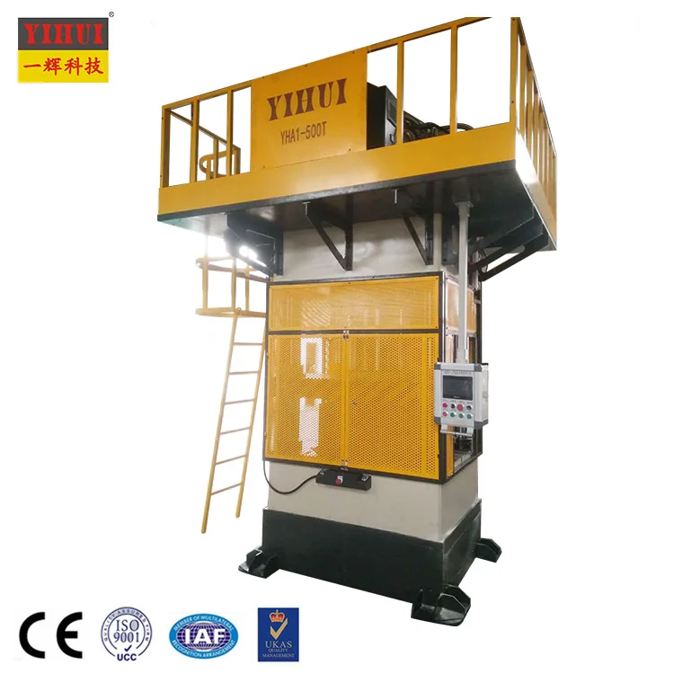 Гидравлический пресс двойного действия для изготовления мусорного ведра из нержавеющей стали 800 тонн