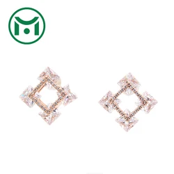 MA YIN FANG Factory custom wholesale pendientes de plata de ley 925 jewelry silver earrings 925 sterling