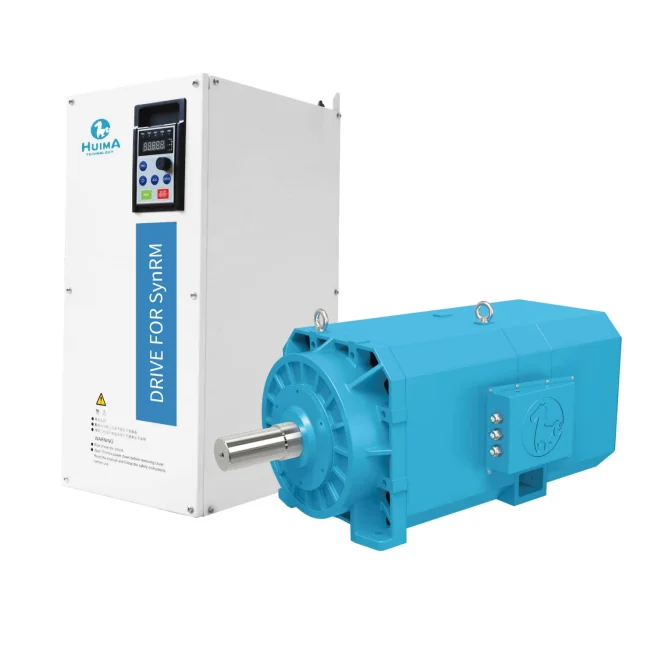Squirrel-cage synchronous reluctance motor for chemical equipment