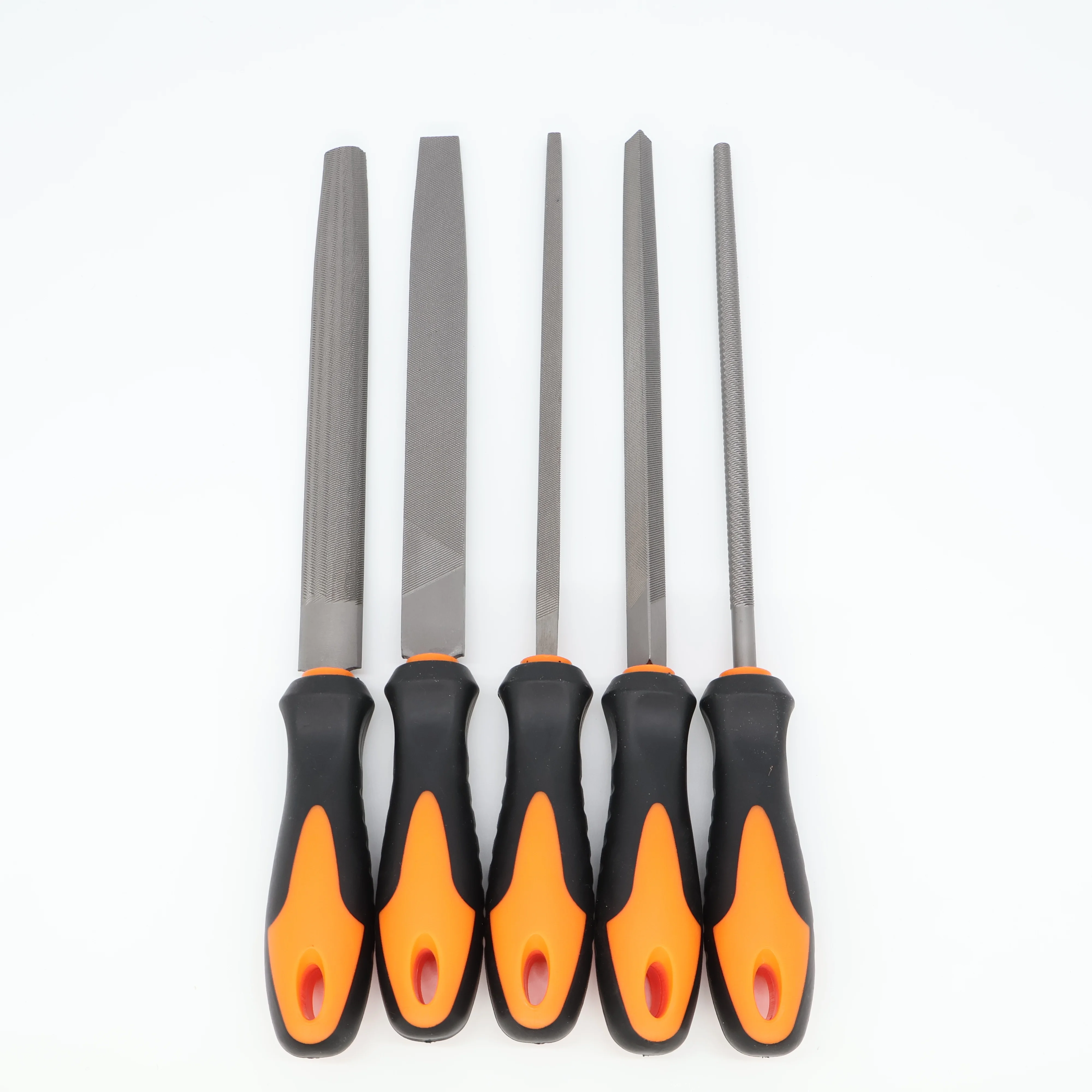 17pcs Steel file set metal file diamond hand tools flat steel rasp