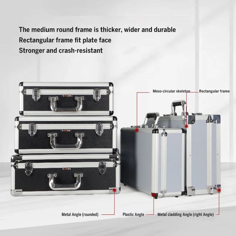 Professional customized aluminum alloy case display box trolley box instrument case aviation box
