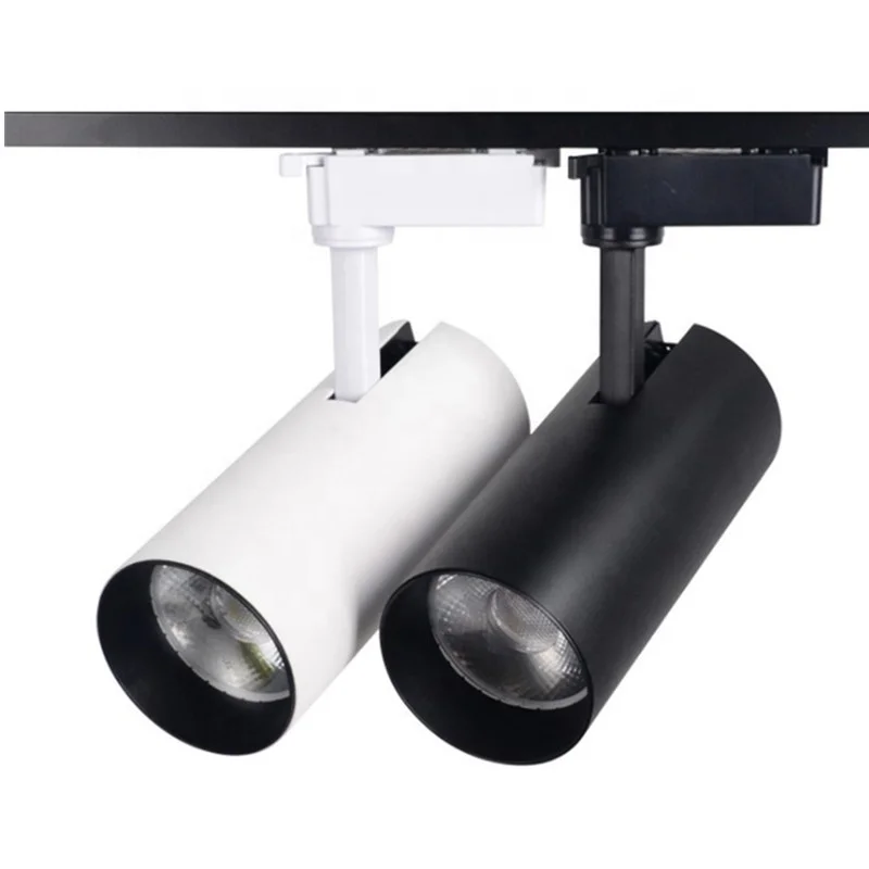 SIOSUN Dimmable 10W / 20W / 30W LED Track  Light 4 Wire High Lumen LED Track Spot Light