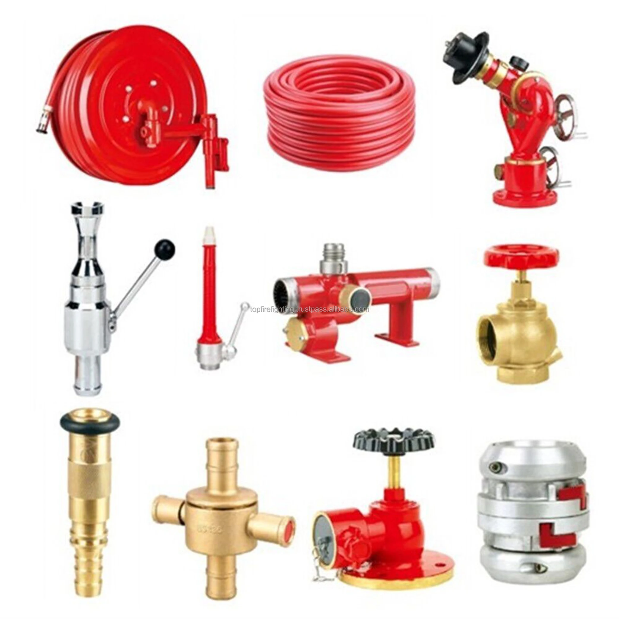 
All Different Types Aluminum or Brass 1.5 Inch 2.5 Inch Fire Fighting Equipment 