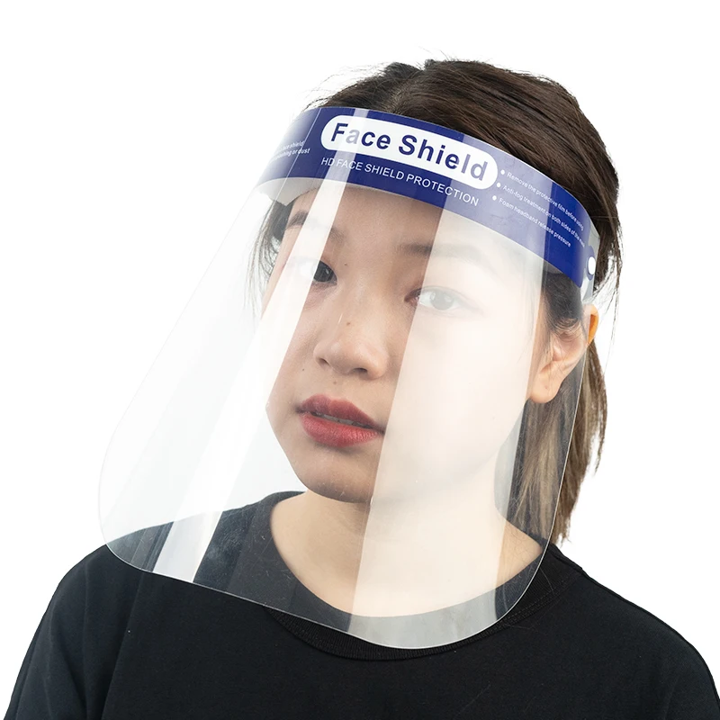 New High Quality face shield antifog PET clear face shield faceshield