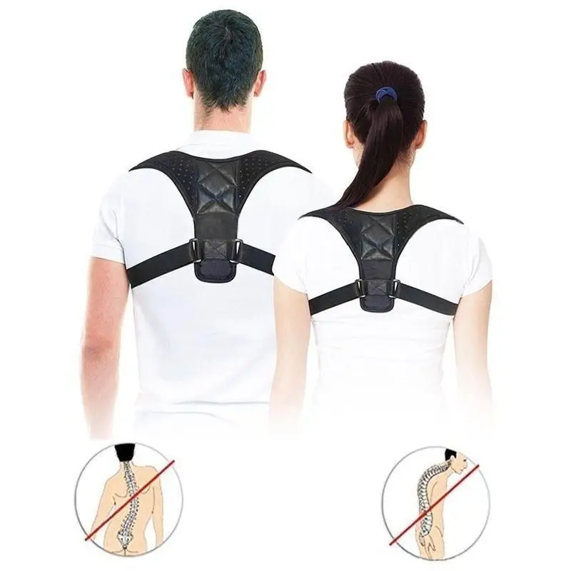 Adjustable Clavicle Posture Corrector Men Women Upper Back Brace Shoulder Lumbar Support Belt Corset Posture Correction