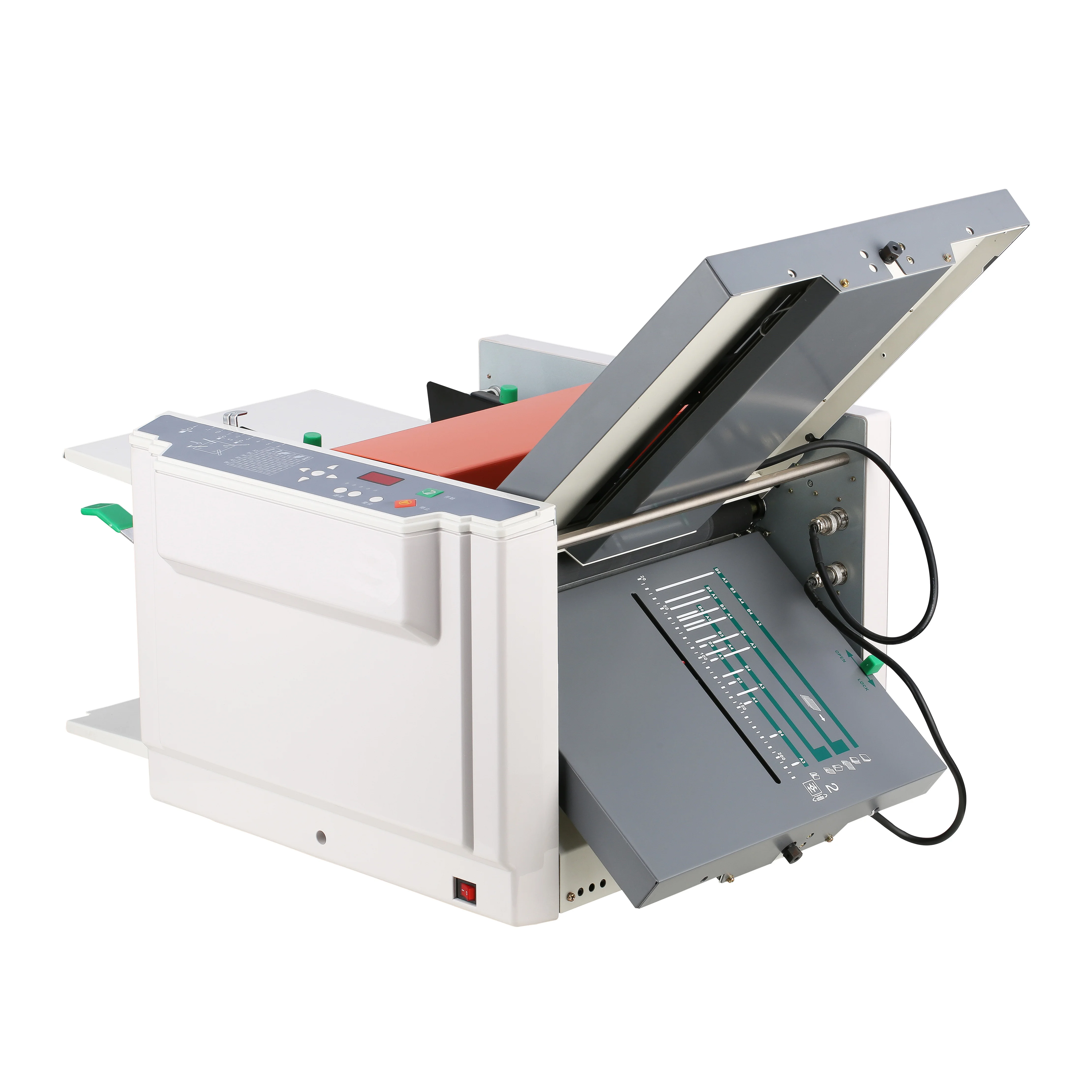 U-306 Automatic Art Paper Foldinng Machine A3 Brochure Leaflets Maker Paper Folder Factory Price