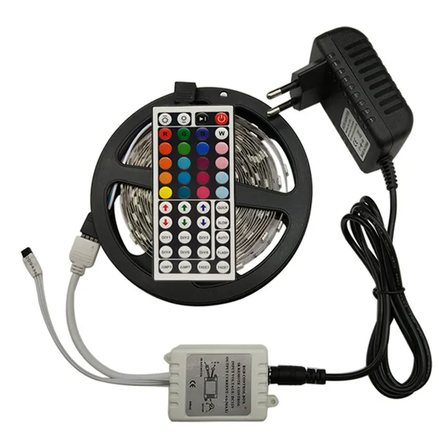 
Remote Control RGB 12V 5M 3528/2835/5050SMD LED Strips Light Set 