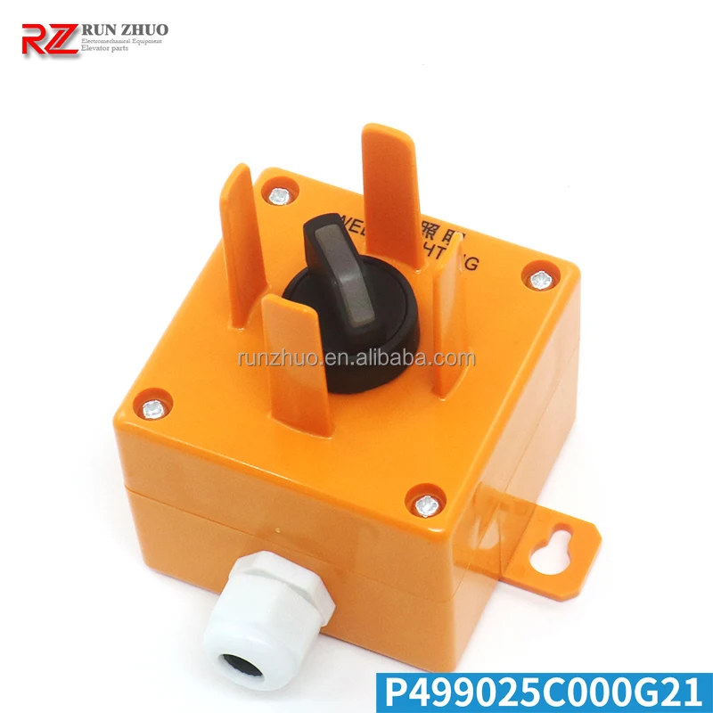 Mitsubi*** Elevator Emergency Stop Button Switch Box P499025C000G02 G04 G21 G33 Pit Inspection Box