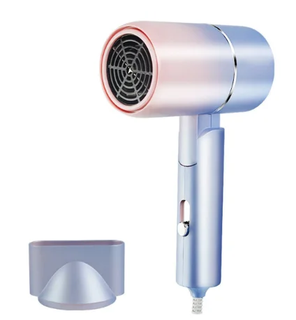 Оптовая продажа, сушилка с ионным сильным ветром, маленький дорожный складной держатель для фена