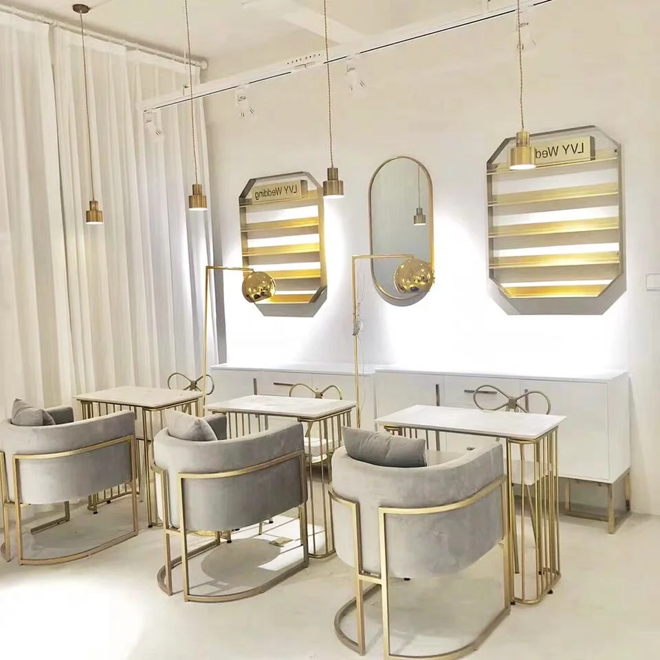 
2019 New style manicure nail salon tables white cheap pedicure chairs spa used 