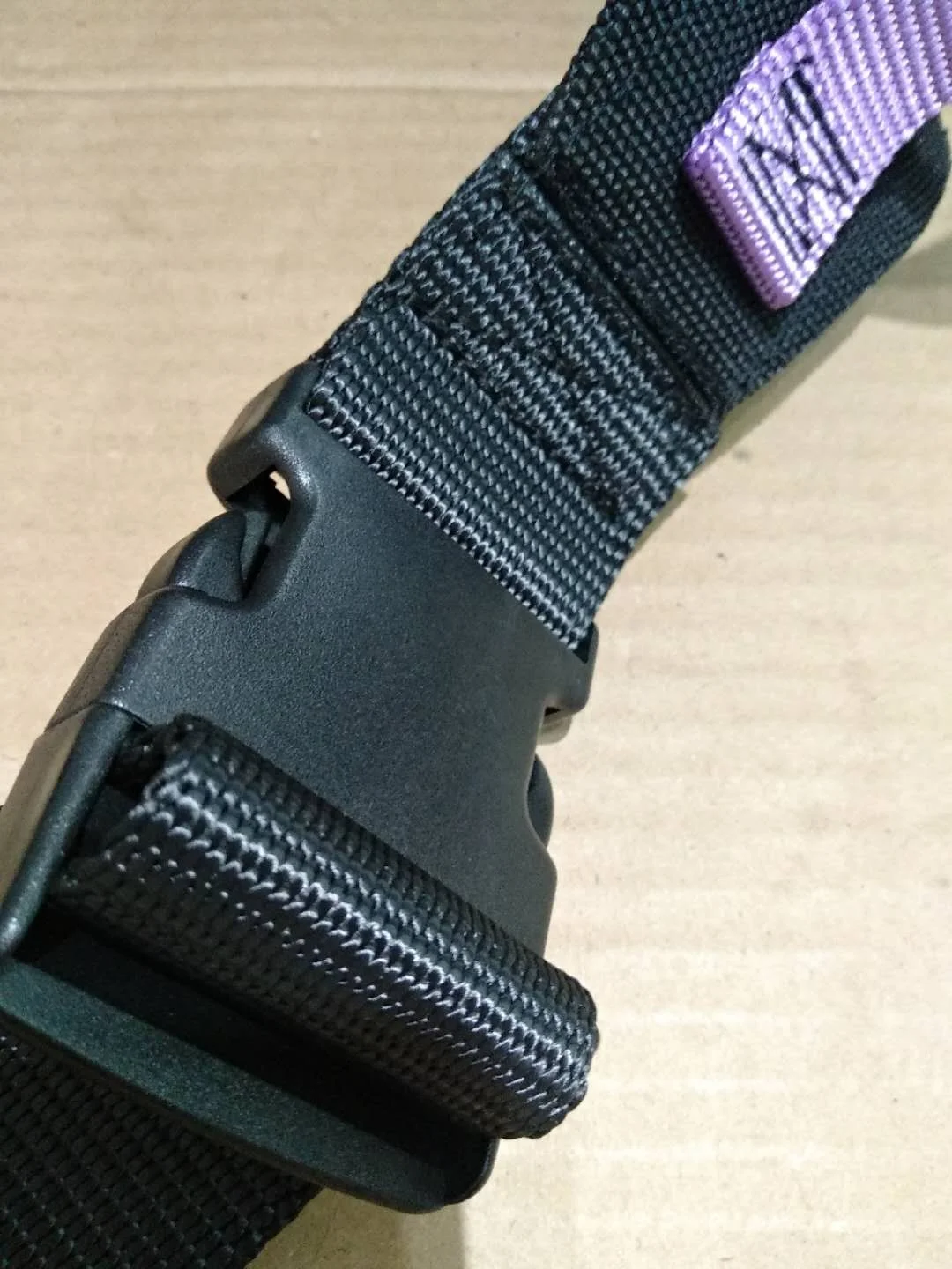 
Medical Nursing Walking Assist Aid Gait Belt Transfer Walking Belt with purple handles 