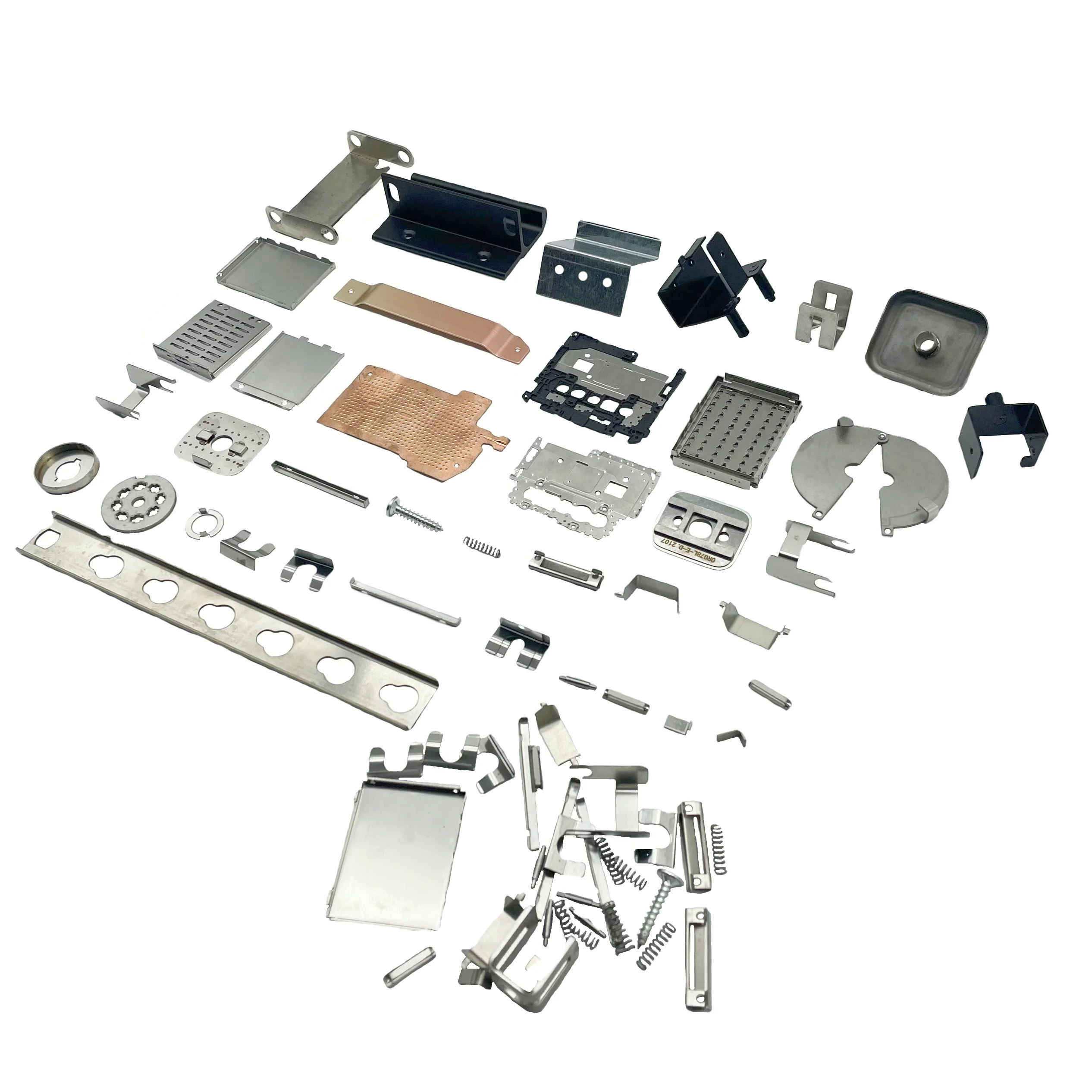 cnc stamping machining parts Custom Made Sheet Metal Parts Stamping Stainless Steel Brass Flat Spring Clips