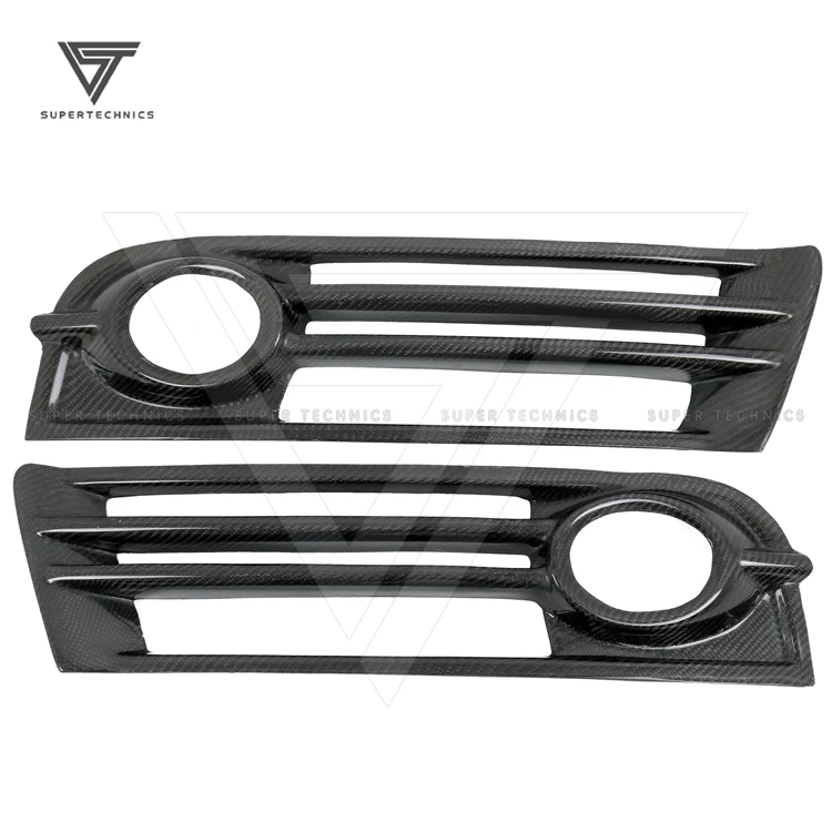 Carbon Fiber Fog Lamp Cover Fog Light Cover for Audi TT MK2