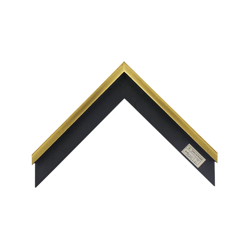 New Product Decorative Natural Rustic Wood Color Floating Picture Frame Moulding