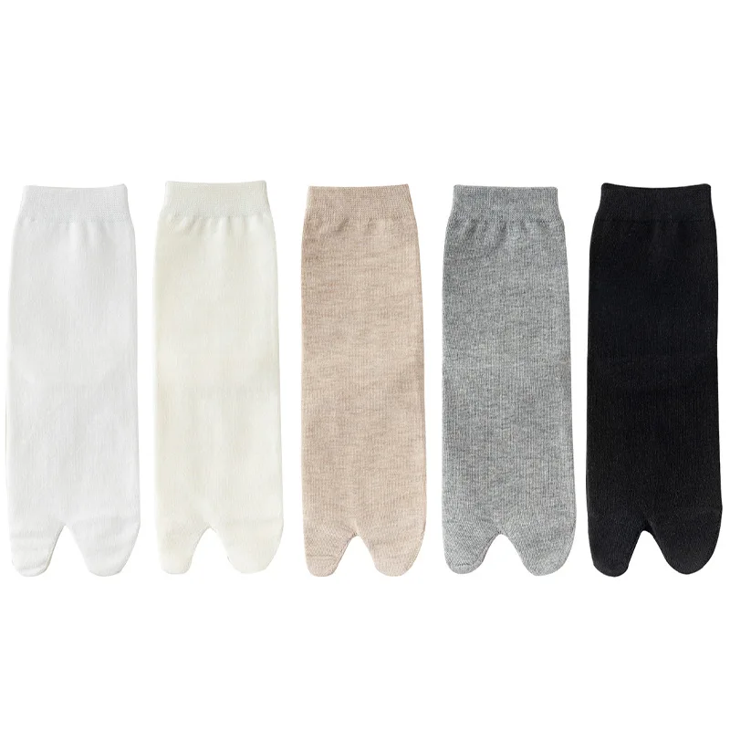 Fashion novelty cotton home custom crew tabi 2 toe japanese tabi socks